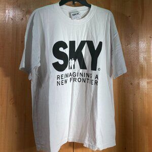 NEW! HTF Drake X Psychworld XL Mens Puzzle In The Sky Reimagining A New Frontier